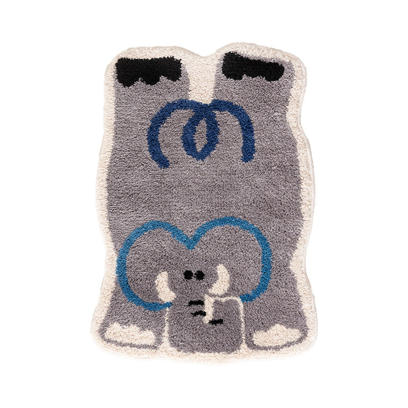 Gorilla-shaped bath mat with non-slip bottom Stornfield