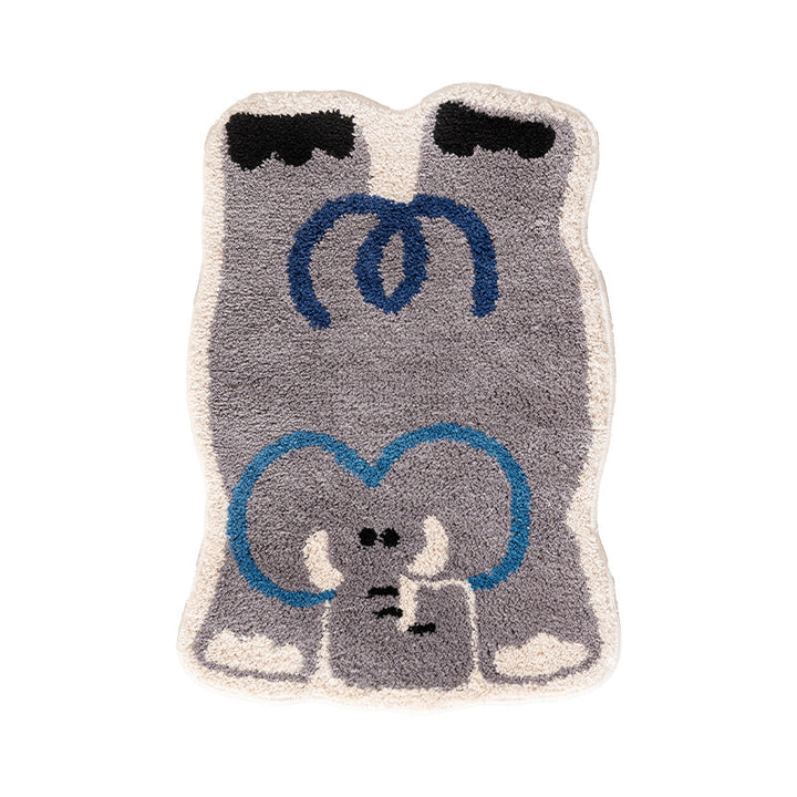 Gorilla-shaped bath mat with non-slip bottom Stornfield