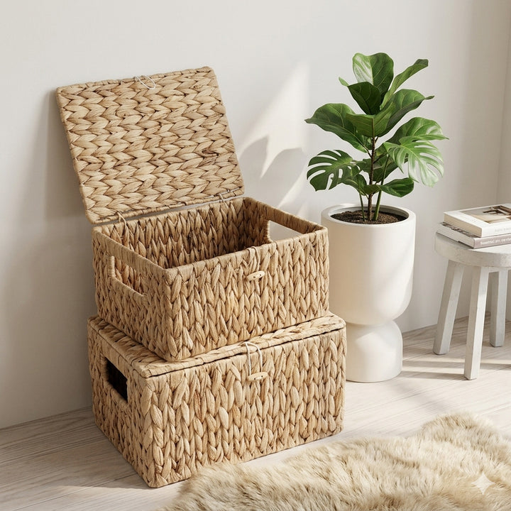Handcrafted Storage Basket Made of Natural Materials Stornfield