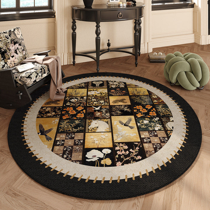 Artistic Round Area Rug