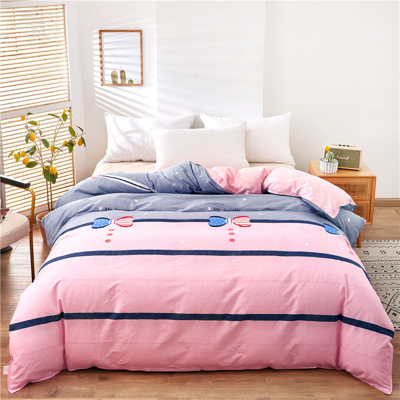 Elegant Floral Patterned Duvet Cover Set