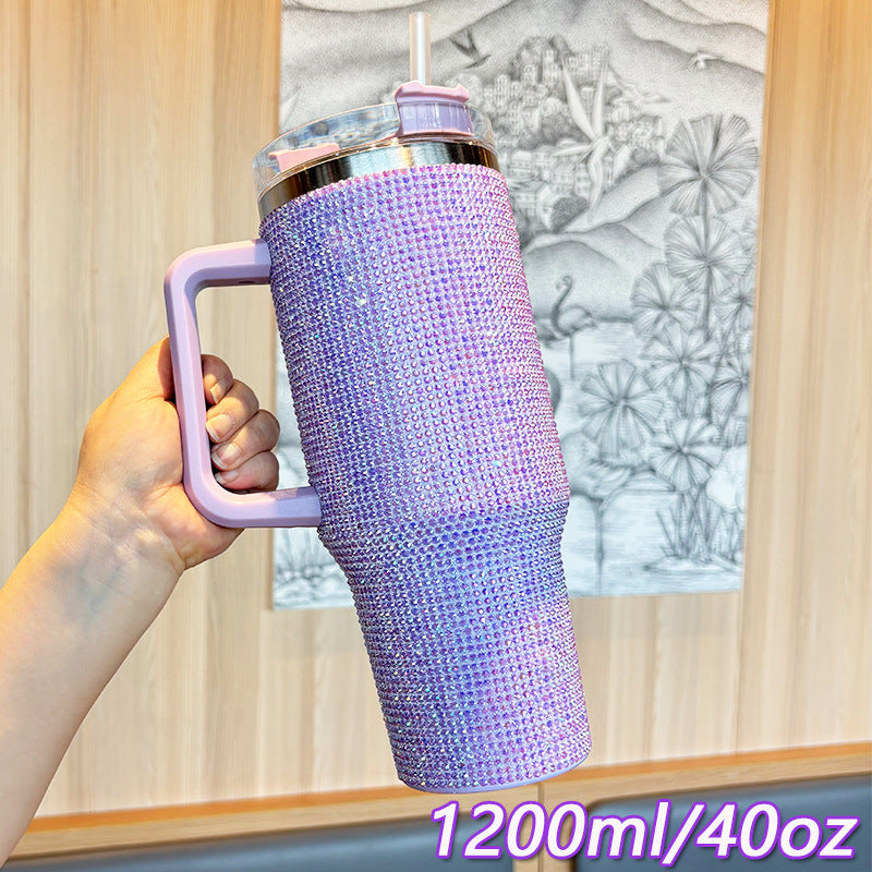 Women's Sparkling Water Bottle with Large Volume and Ergonomic Handle Stornfield