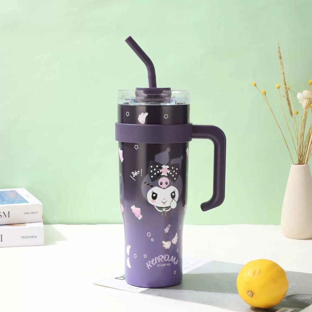 Women's insulated cup with integrated straw Stornfield