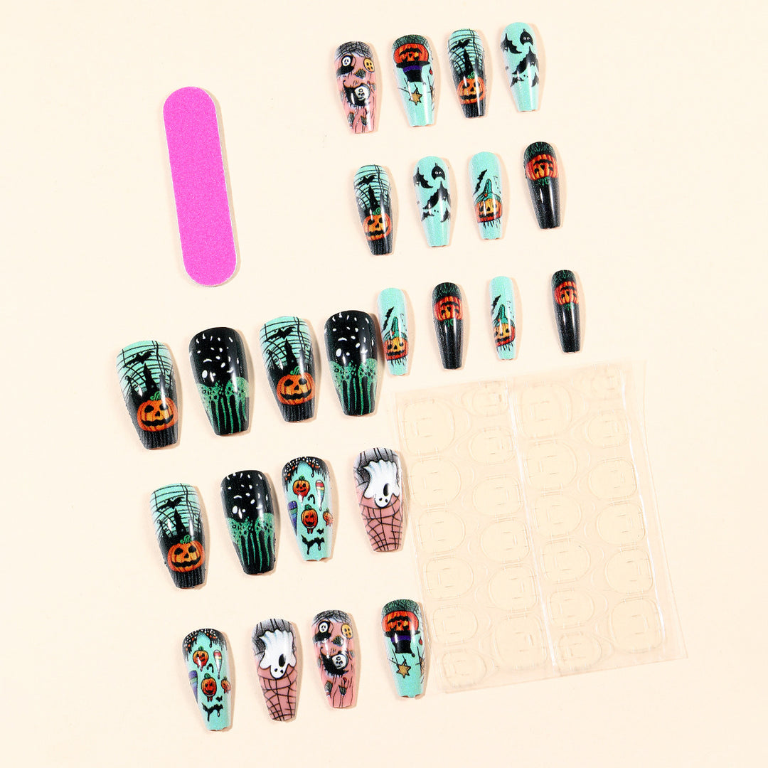 Halloween-Themed 3D Nail Art Extensions Stornfield 1789713455