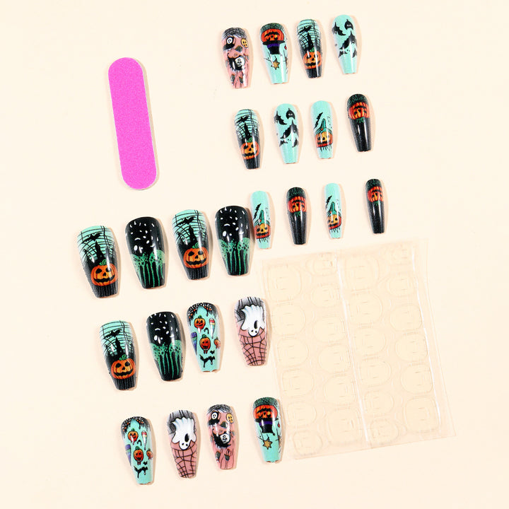 Halloween-Themed 3D Nail Art Extensions Stornfield 1789713455