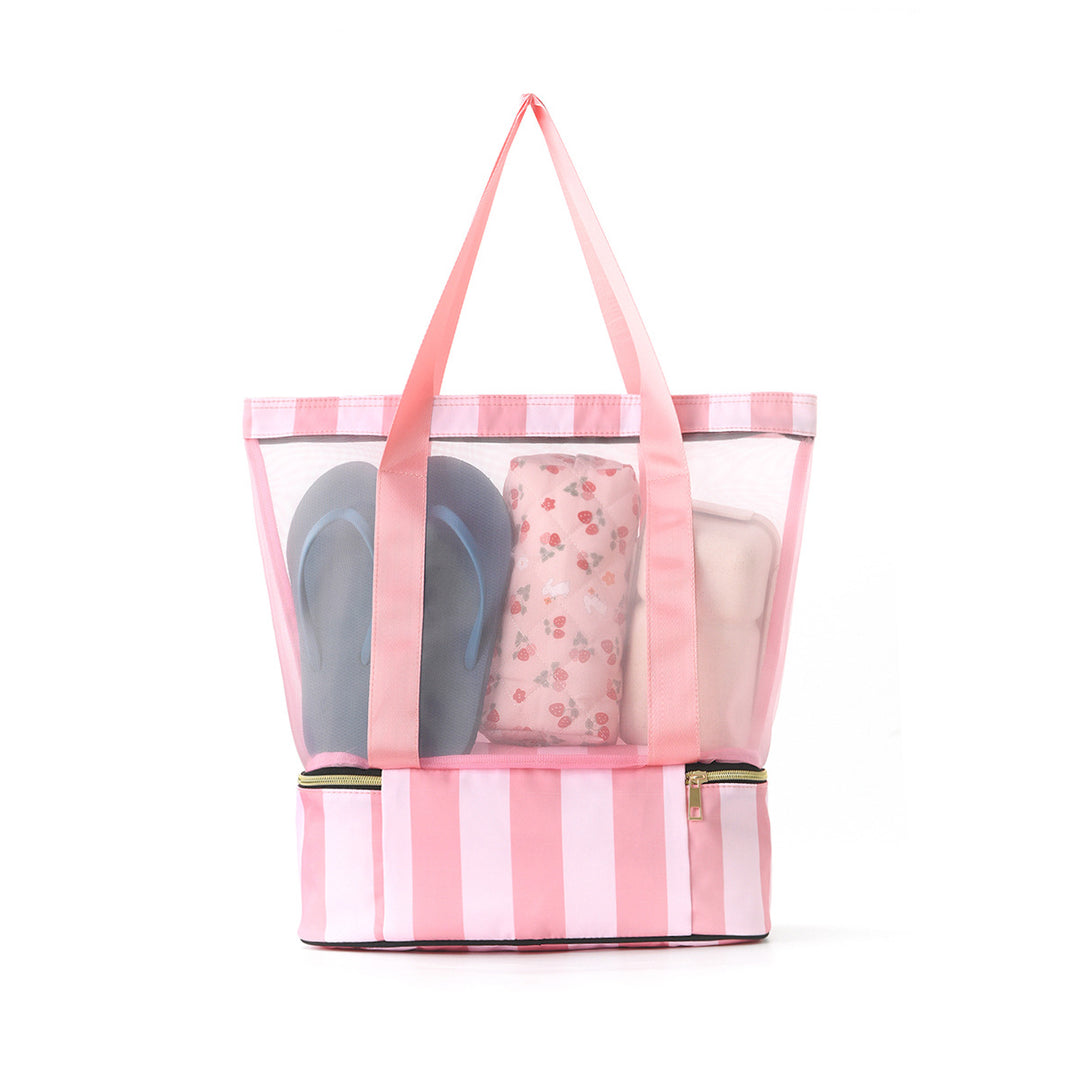Beach bag with see-through design and large storage Stornfield