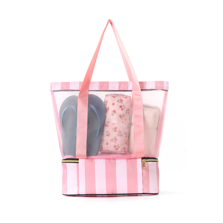 Beach bag with see-through design and large storage Stornfield