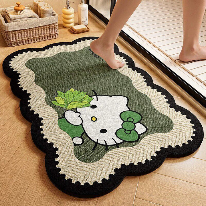 Decorative Cat-Shaped Bath Mat