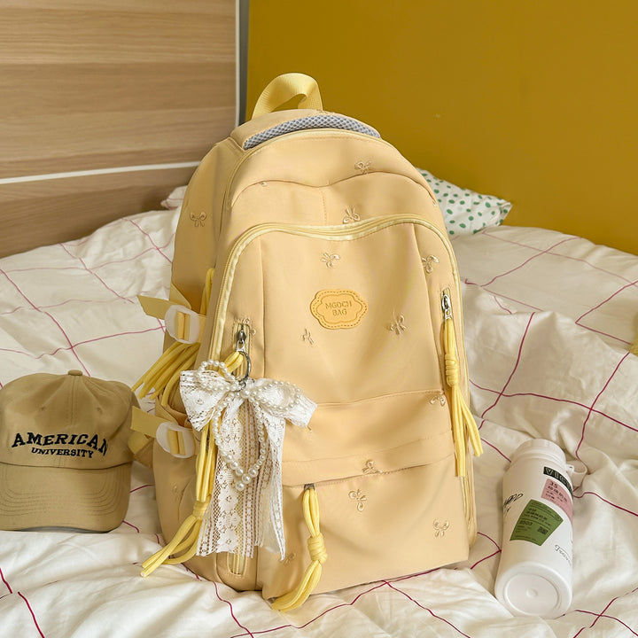 Decorative Star-Patterned Backpack Stornfield