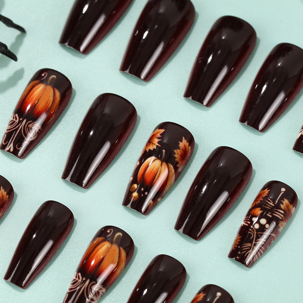 Artificial nails with autumn design Stornfield