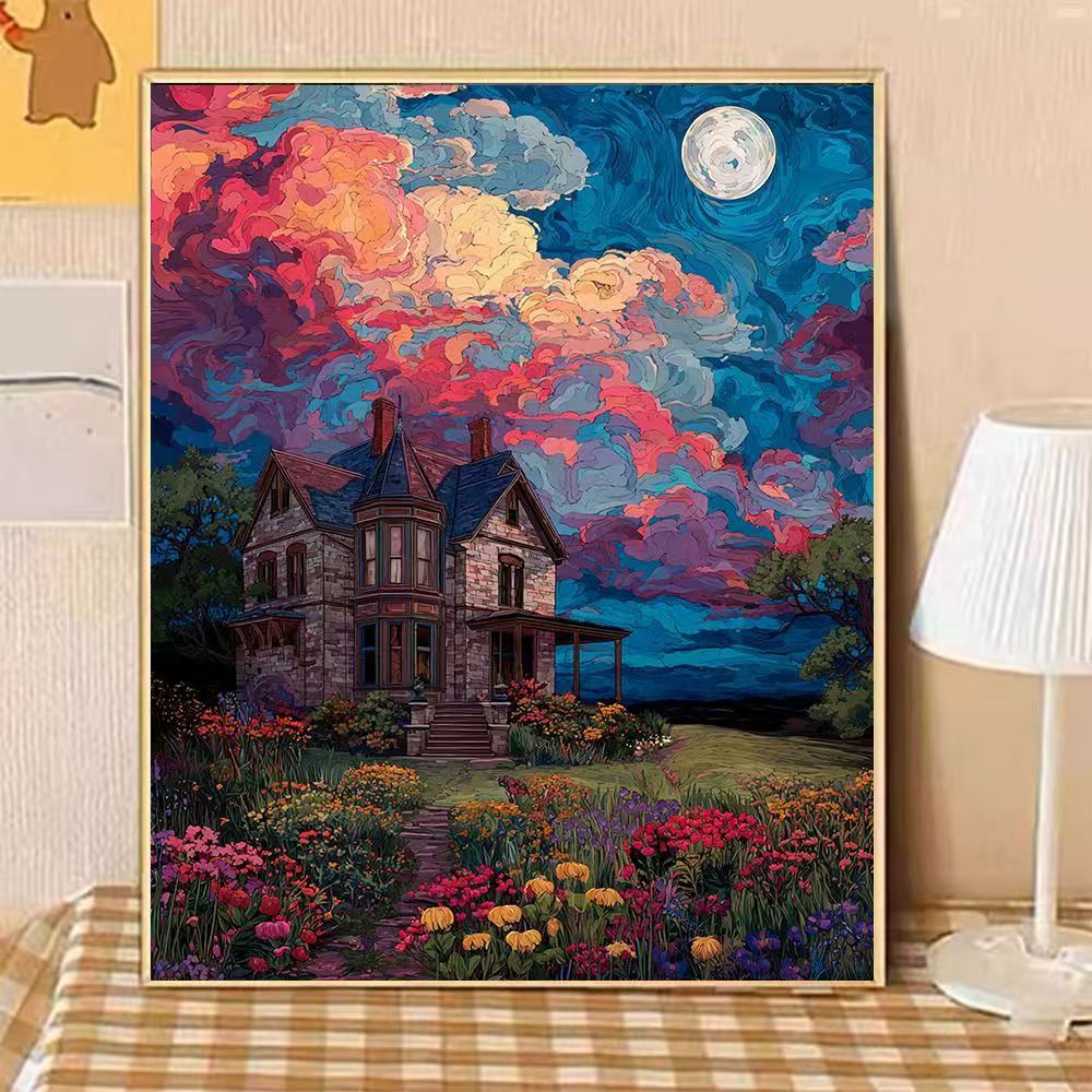 Dreamy Fantasy Landscape Wall Art Stornfield