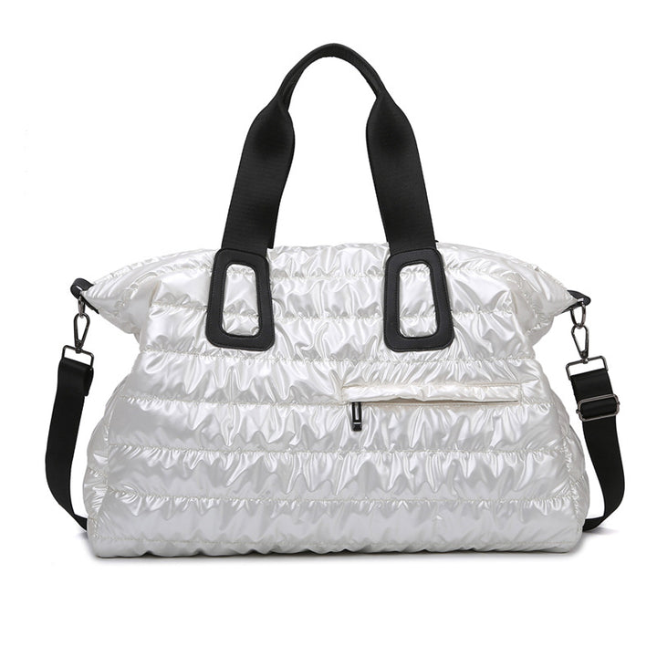 Stylish Puffer Weekender Tote