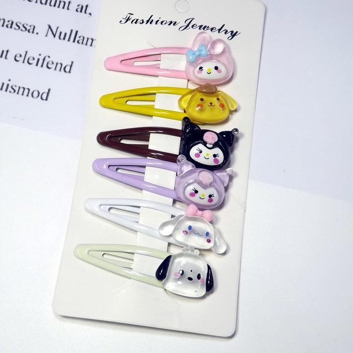 Cute animal motif hair clips Stornfield