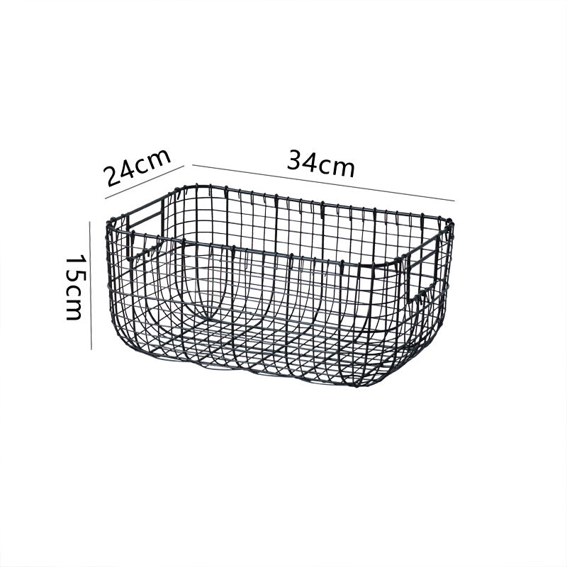 Metal Wire Storage Basket Stornfield
