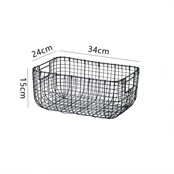 Metal Wire Storage Basket Stornfield