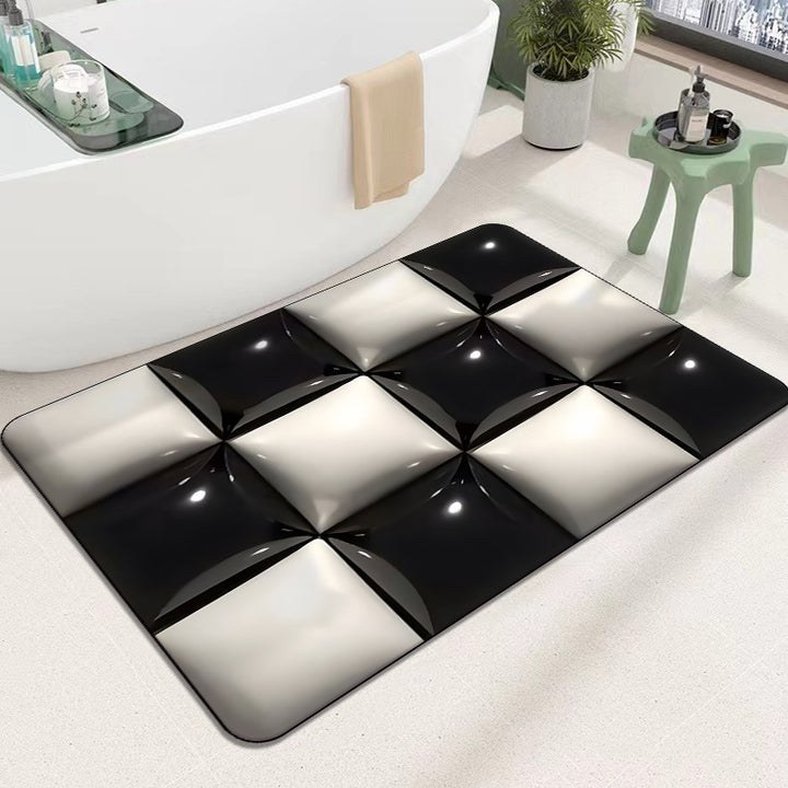 Cute Cartoon Cat Shape Bath Mat Stornfield