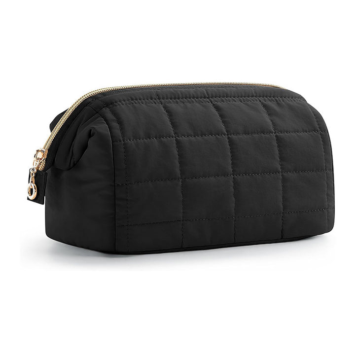 Cosmetic bag with matte finish and zipper Stornfield