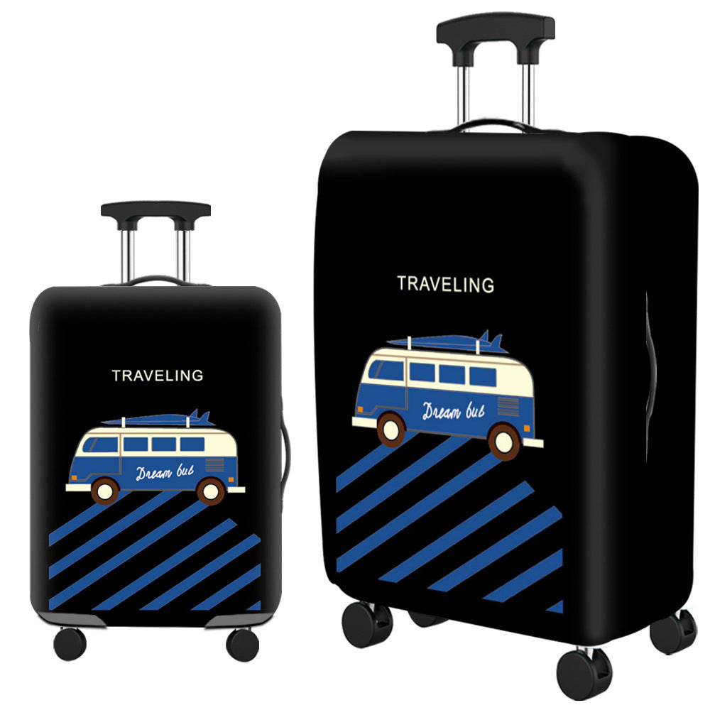 Women's Hard Shell Suitcase with Modern Geometric Design Stornfield