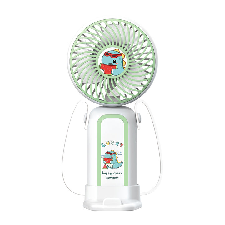 Women Portable Hand Fan with Funny Monkey Design Stornfield