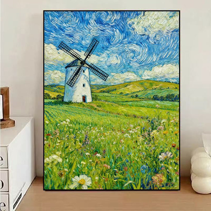 Impressionist Landscape Art Print Stornfield
