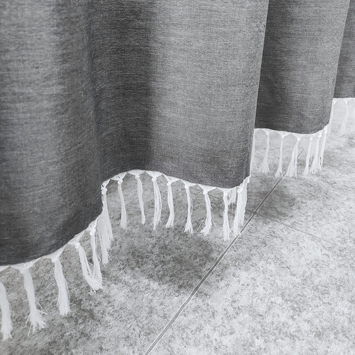 Modern Striped Shower Curtain Stornfield