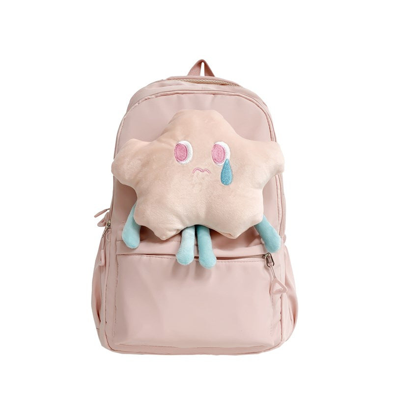 Plush backpack with unique design Stornfield