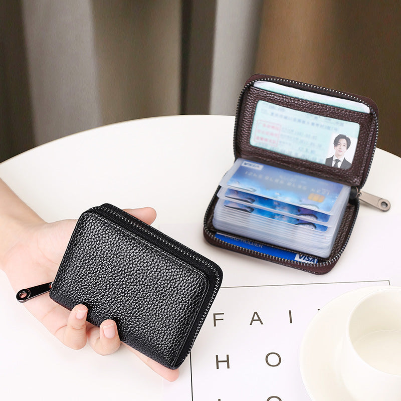 Compact Zippered Card Holder Stornfield