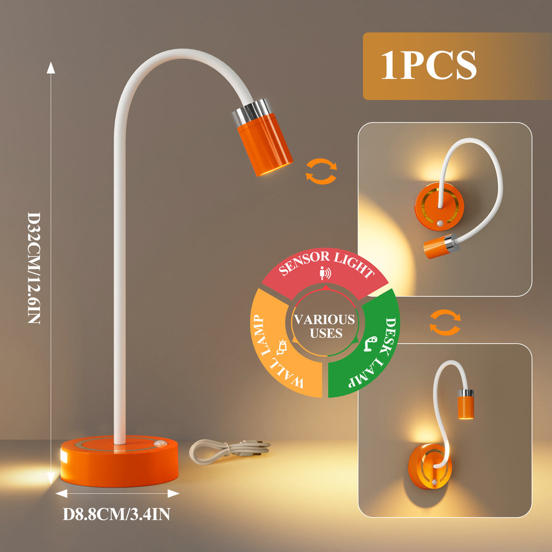 Flexible Multi-Function Sensor Desk Lamp