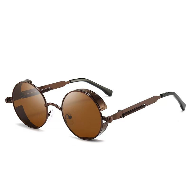 Retro Round Frame Sunglasses Stornfield