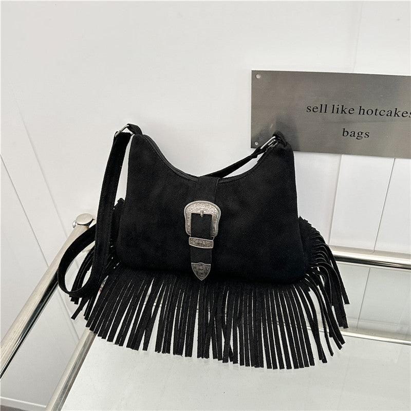 Bohemian Fringe Shoulder Bag