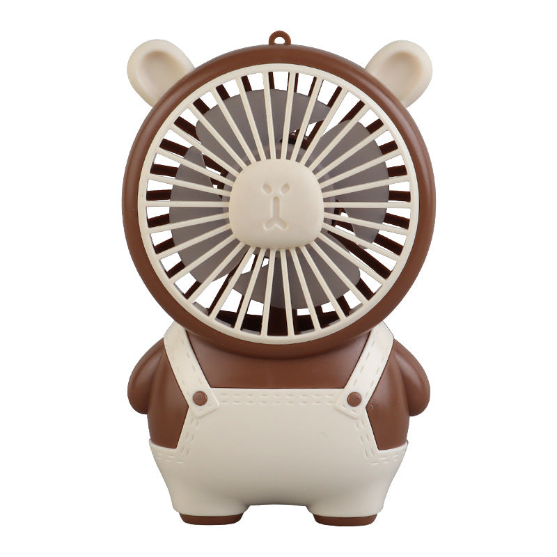 Women's Portable Mini Hand Fan with Animal Ears and USB Charging Function Stornfield
