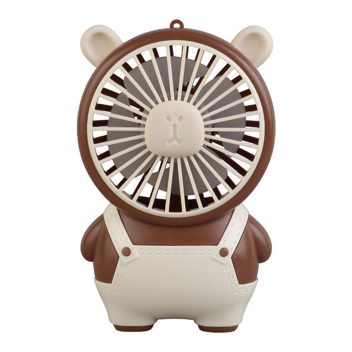 Women's Portable Mini Hand Fan with Animal Ears and USB Charging Function Stornfield