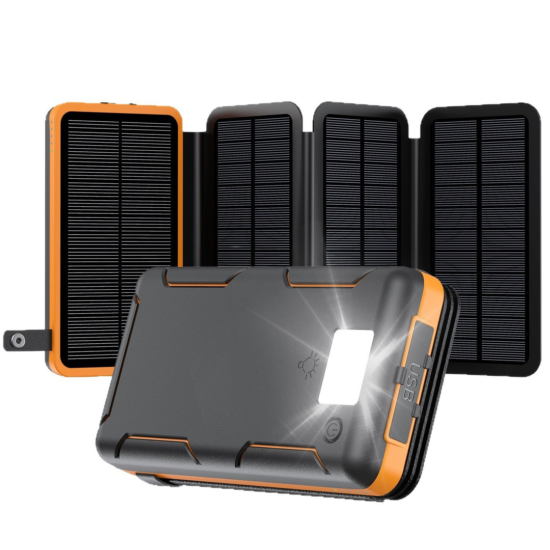 Solar Charger with Foldable Design by Stornfield