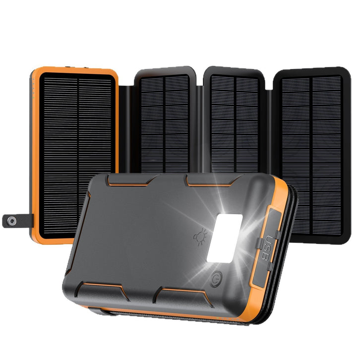 Solar Charger with Foldable Design by Stornfield