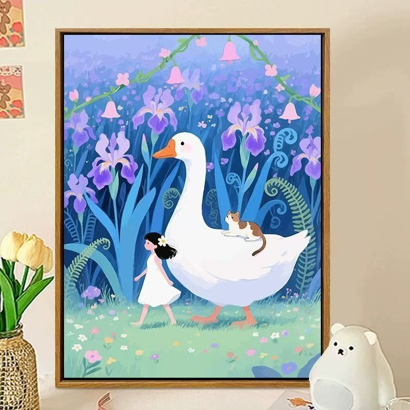 Whimsical Nature Art Print Stornfield