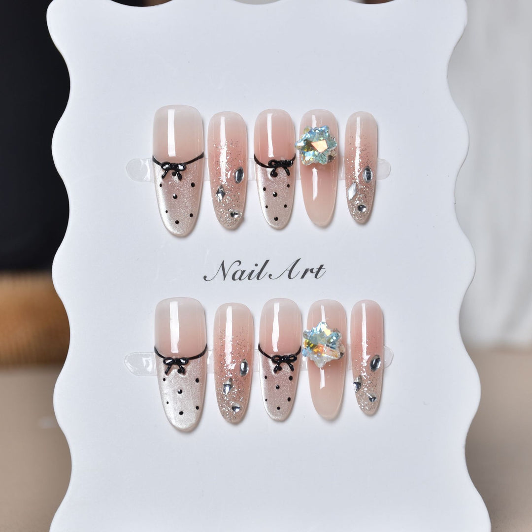 Decorative Animal Print Press-On Nail Set Stornfield