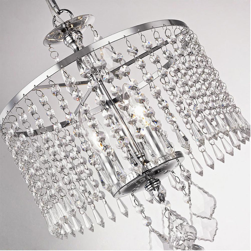 Crystal Droplet Chandelier