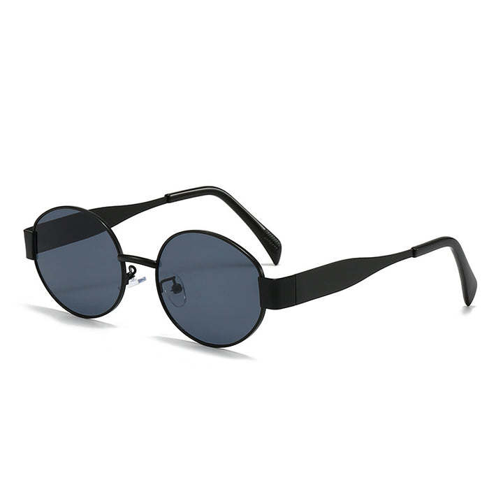 Women's fashionable oval sunglasses with unique frame Stornfield