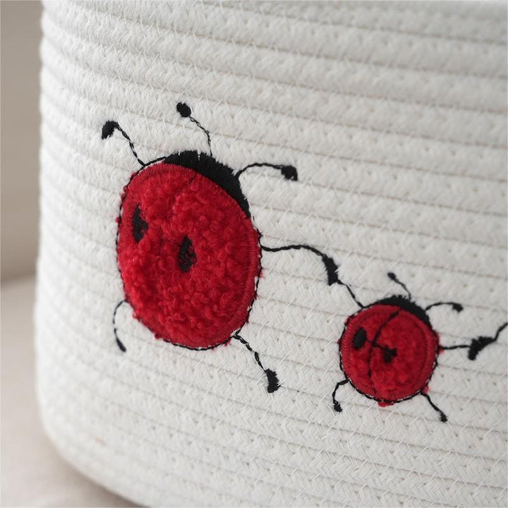 Handcrafted cotton basket Stornfield