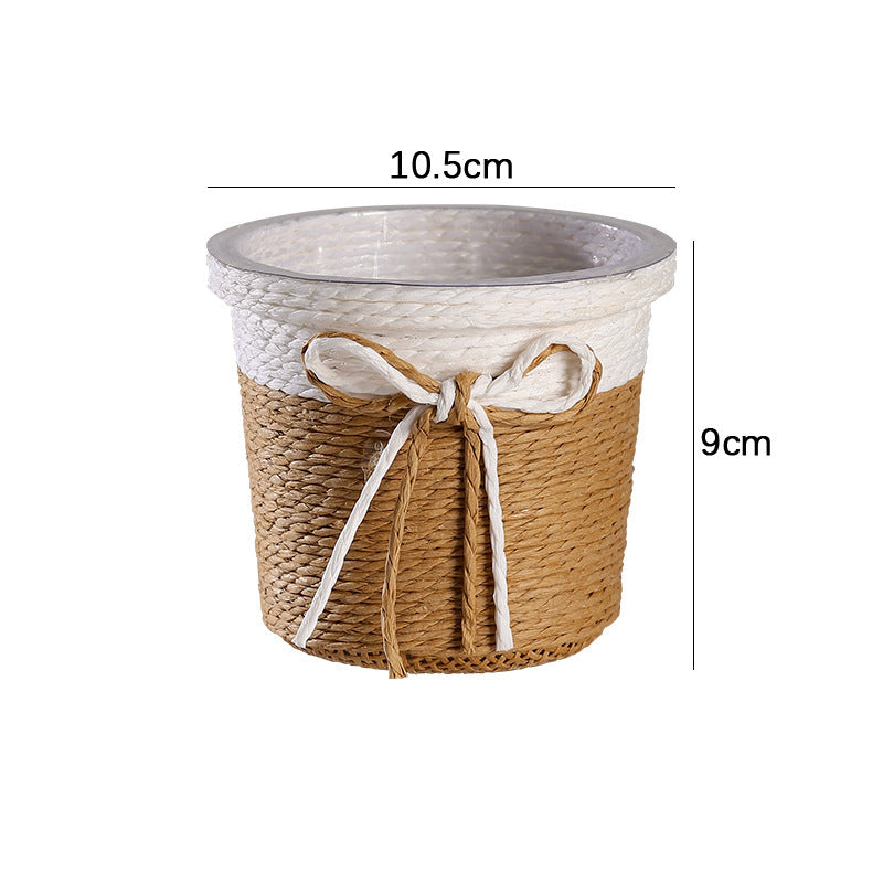 Heart-Shaped Woven Storage Basket Stornfield