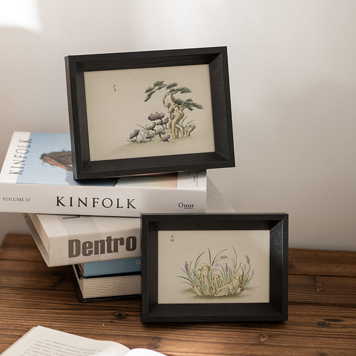 Floral Watercolor Art Frame