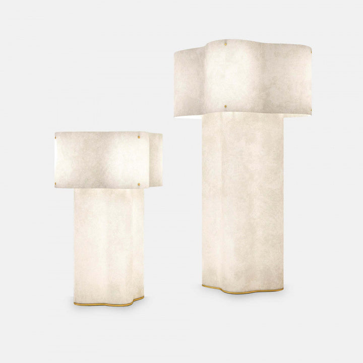 Modern Fabric Shade Floor Lamp