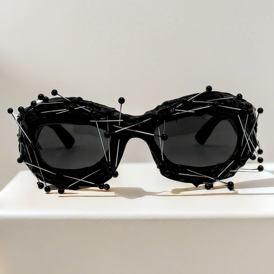 Ladies Creative Design Sunglasses with Innovative Accent Stornfield