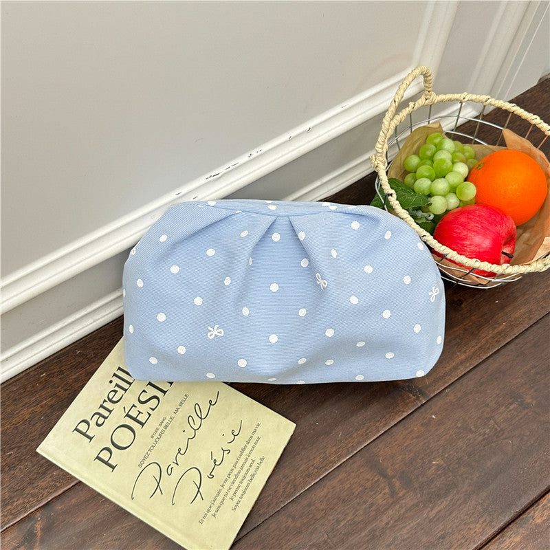 Playful Polka Dot Clutch