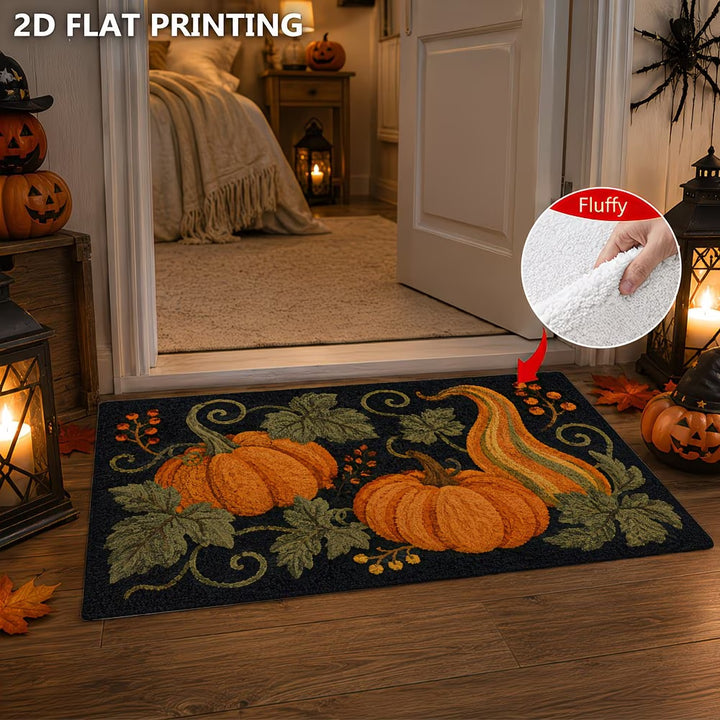 Autumn-Themed Decorative Mats
