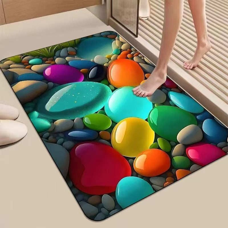 Gel-Effect Bath Mat