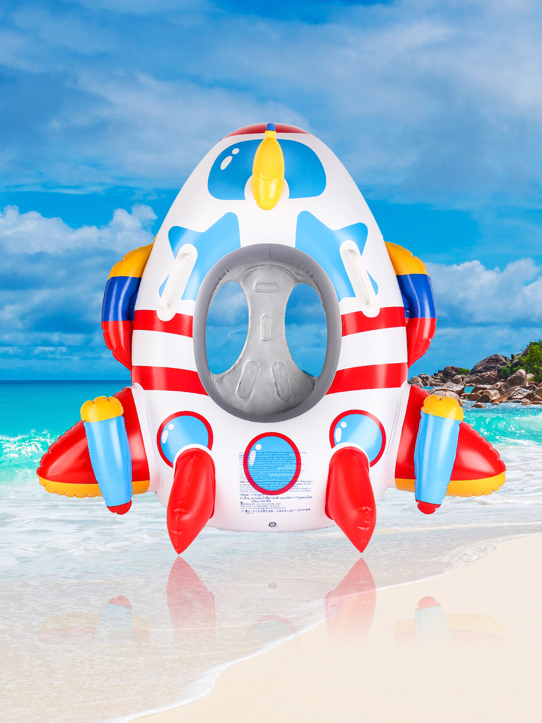 Ladies Inflatable Swim Ring with Safety Control Stornfield