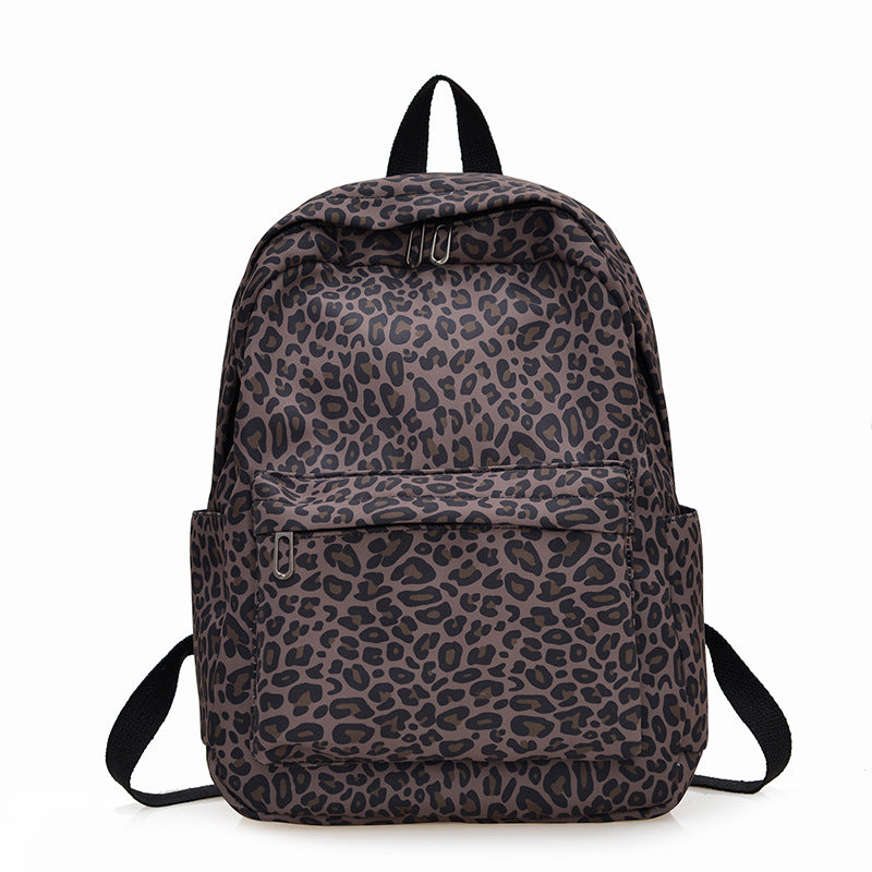 Stylish Backpack in Leopard Print Stornfield