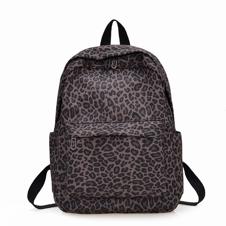 Stylish Backpack in Leopard Print Stornfield