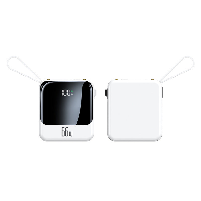 Portable Powerbank with Intelligent Cable Management and Digital Display Stornfield